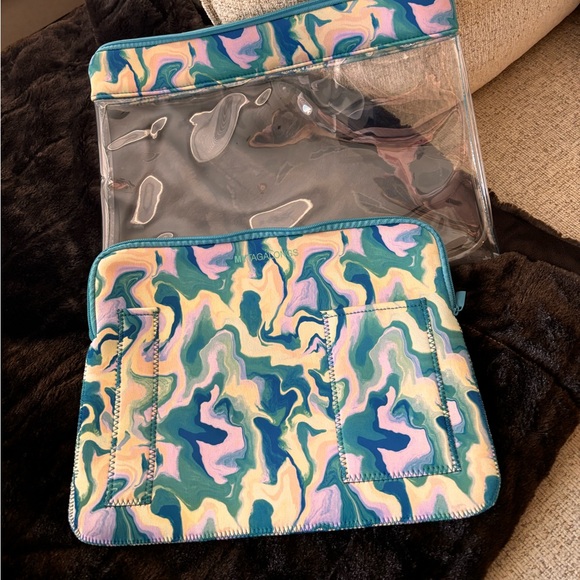 My Tagalongs Handbags - MYTAGALONGS Multicolor Abstract computer bag